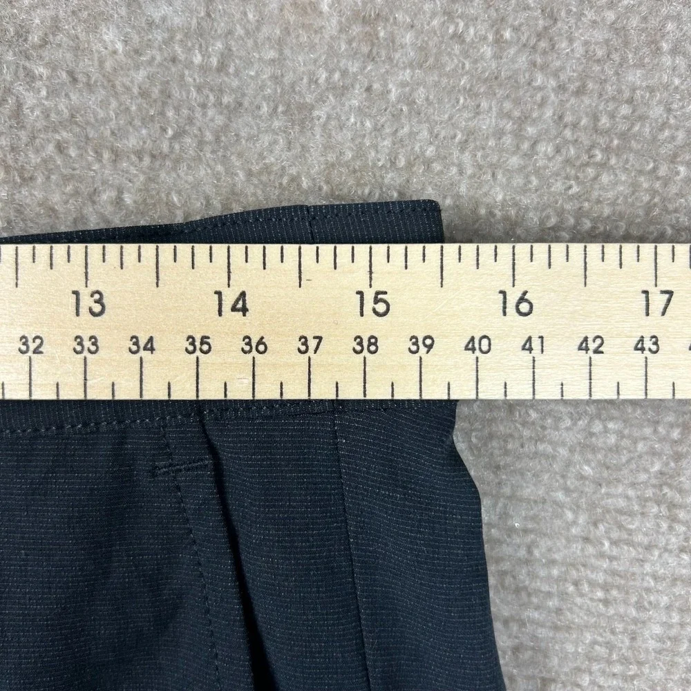 Banana Republic Chino Shorts Mens 32 Navy Slash Pocket Comfort Waistband Golf